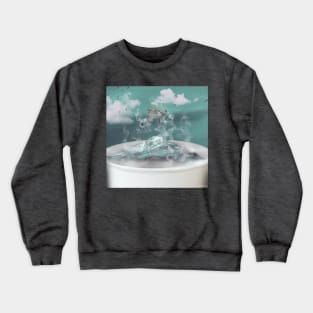 "Waking" - A transition from sleep. Crewneck Sweatshirt